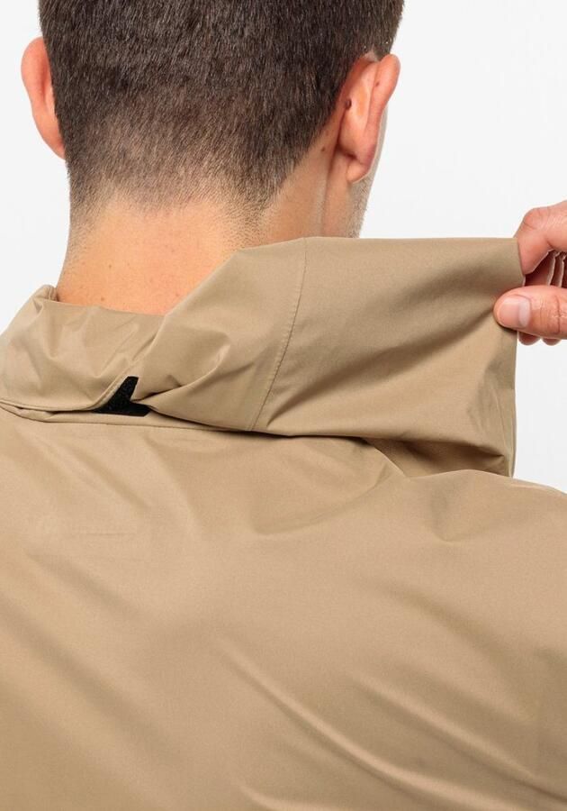 Jack Wolfskin Bike Commute 2.5L Jacket Men Fiets-regenjack Heren XXXL sand storm sand storm - Foto 6