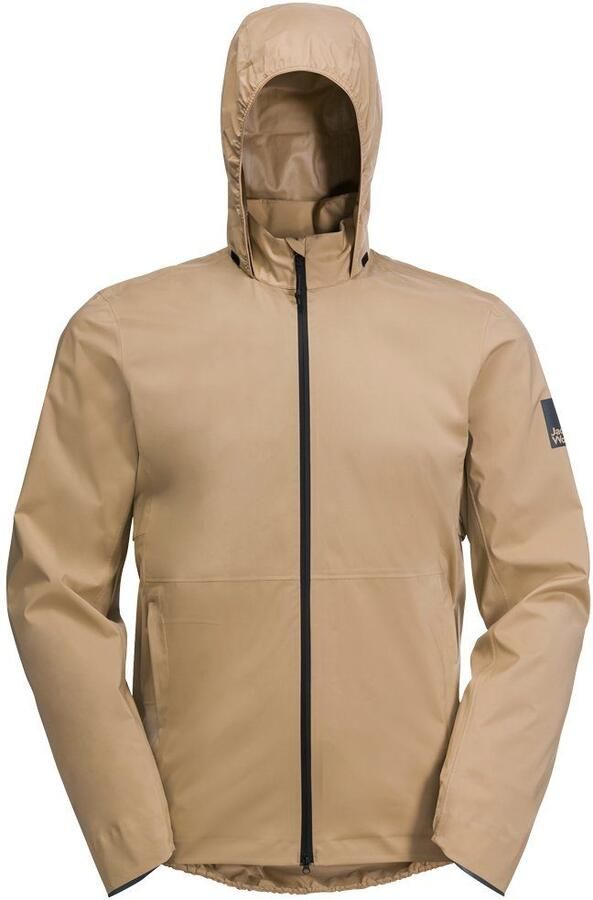 Jack Wolfskin Bike Commute 2.5L Jacket Men Fiets-regenjack Heren XXXL sand storm sand storm - Foto 7