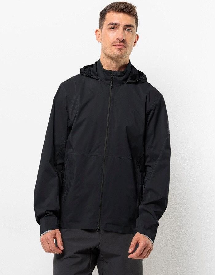 Jack Wolfskin Bike Commute 2.5L Jacket Men Fiets-regenjack Heren XXXL phantom - Foto 6