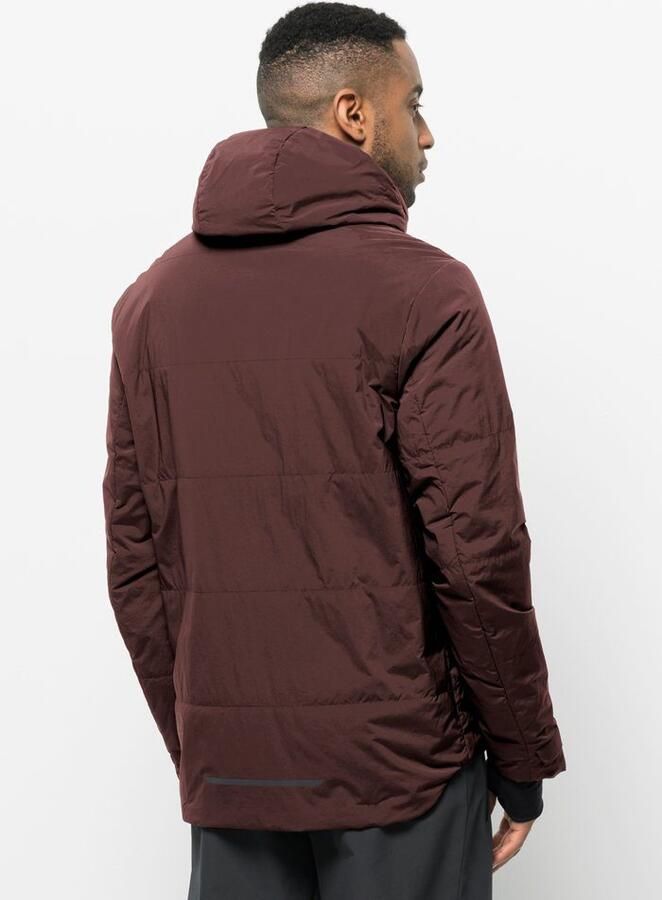 Jack Wolfskin Bike Commute Ins Jacket Men Isolerend jack Heren XXXL dark maroon dark maroon