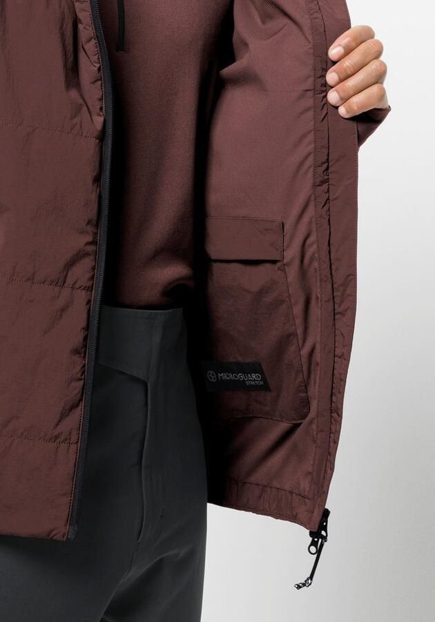 Jack Wolfskin Bike Commute Ins Jacket Men Isolerend jack Heren XXXL dark maroon dark maroon - Foto 5