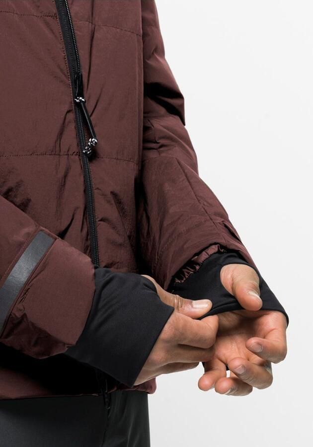 Jack Wolfskin Bike Commute Ins Jacket Men Isolerend jack Heren XXXL dark maroon dark maroon - Foto 6