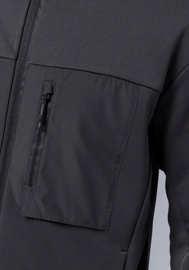 Jack Wolfskin Bike Commute Jacket Men Fleece jack Heren XXXL phantom - Foto 5