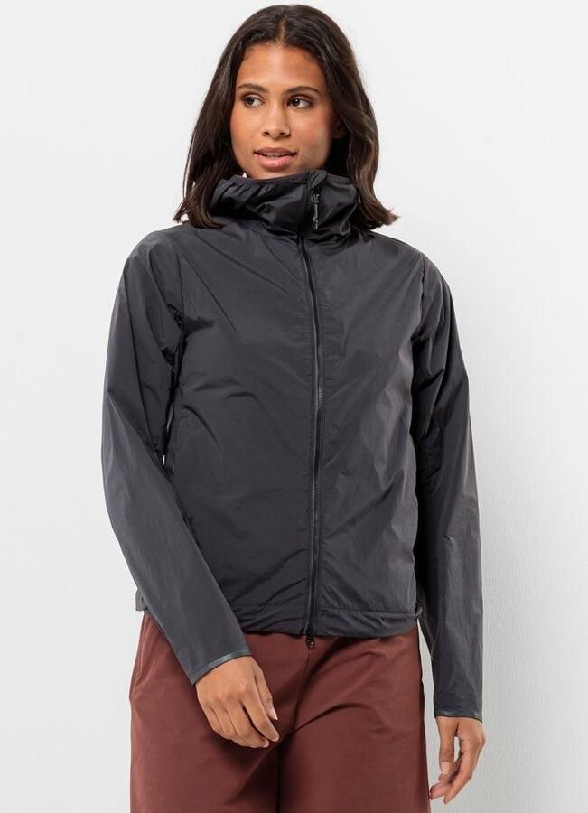Jack Wolfskin Bike Commute Wind Jacket Women Softshelljack Dames XXL phantom - Foto 8