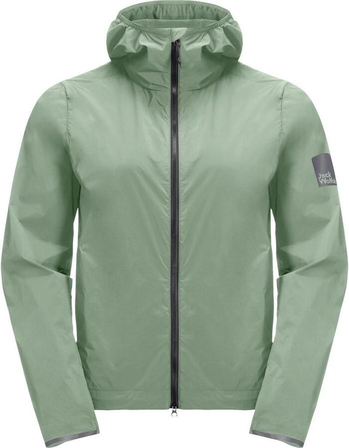 Jack Wolfskin Bike Commute Wind Jacket Women Softshelljack Dames 2XL eucalyptus - Foto 4