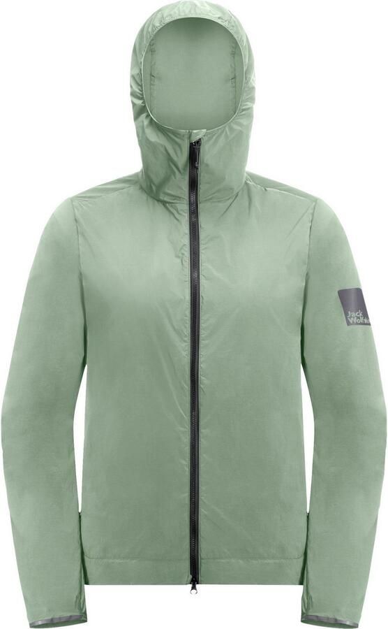 Jack Wolfskin Bike Commute Wind Jacket Women Softshelljack Dames 2XL eucalyptus - Foto 7