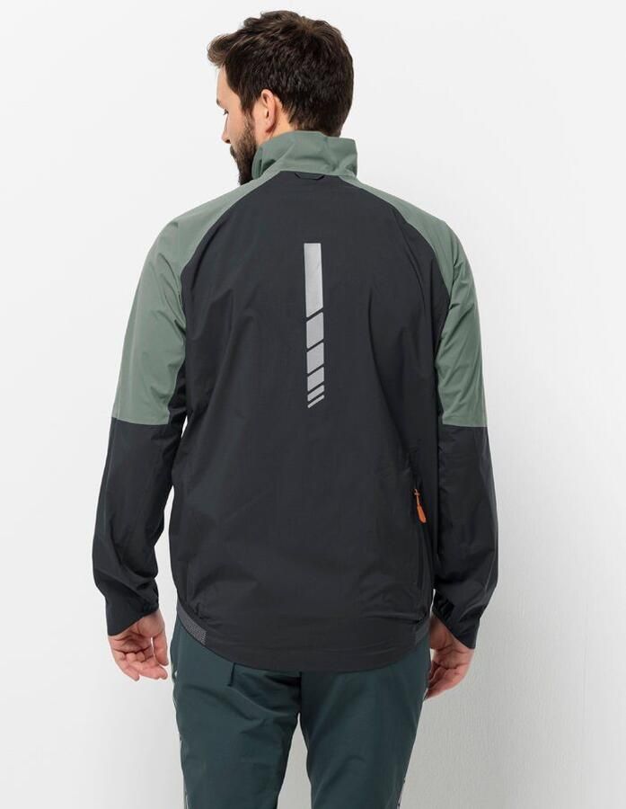 Jack Wolfskin Morobbia 2.5L Jacket Men Fiets-regenjack Heren XXL hedge green hedge green