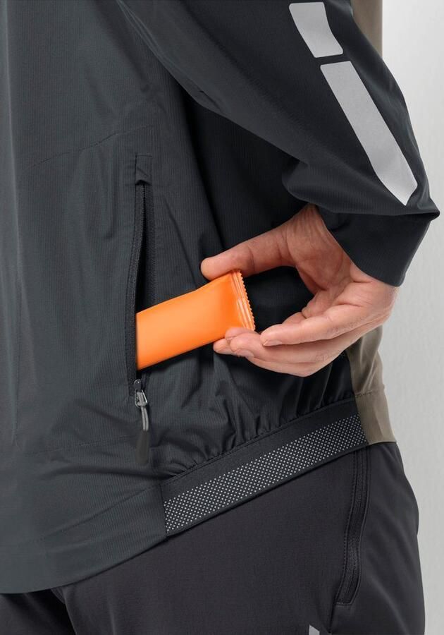 Jack Wolfskin Morobbia 2.5L Jacket Men Fiets-regenjack Heren XXL cold coffee cold coffee - Foto 5