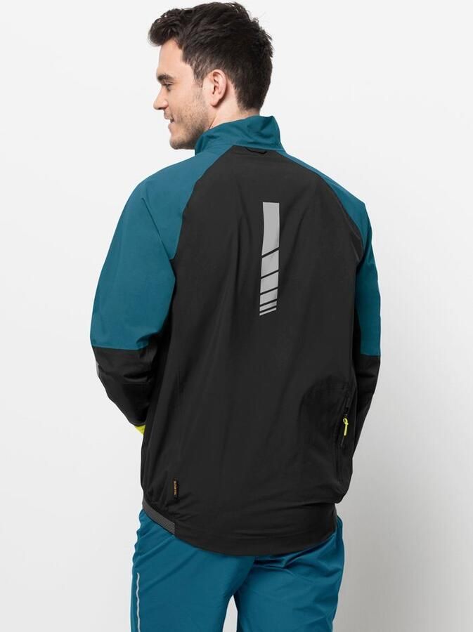 Jack Wolfskin Morobbia 2.5L Jacket Men Fiets-regenjack Heren XXL blue daze blue daze