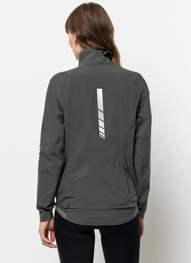 Jack Wolfskin Morobbia 2.5L Jacket Women Fiets-regenjack Dames XXL slate green slate green