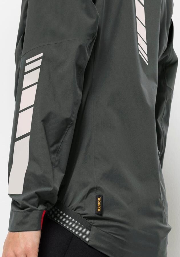 Jack Wolfskin Morobbia 2.5L Jacket Women Fiets-regenjack Dames XXL slate green slate green - Foto 2