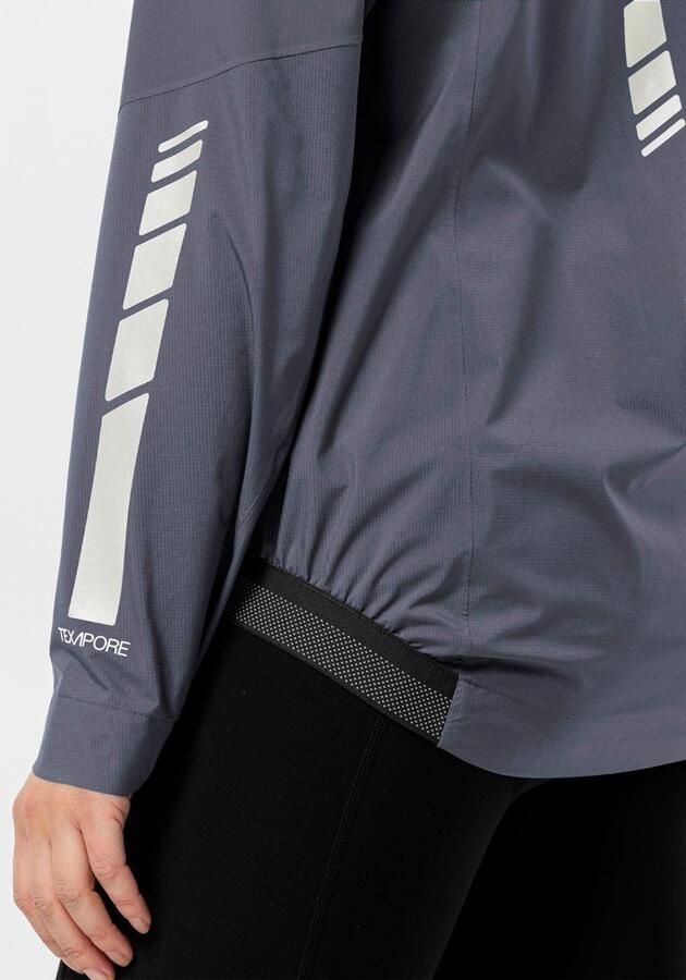 Jack Wolfskin Morobbia 2.5L Jacket Women Fiets-regenjack Dames XXL dolphin - Foto 4