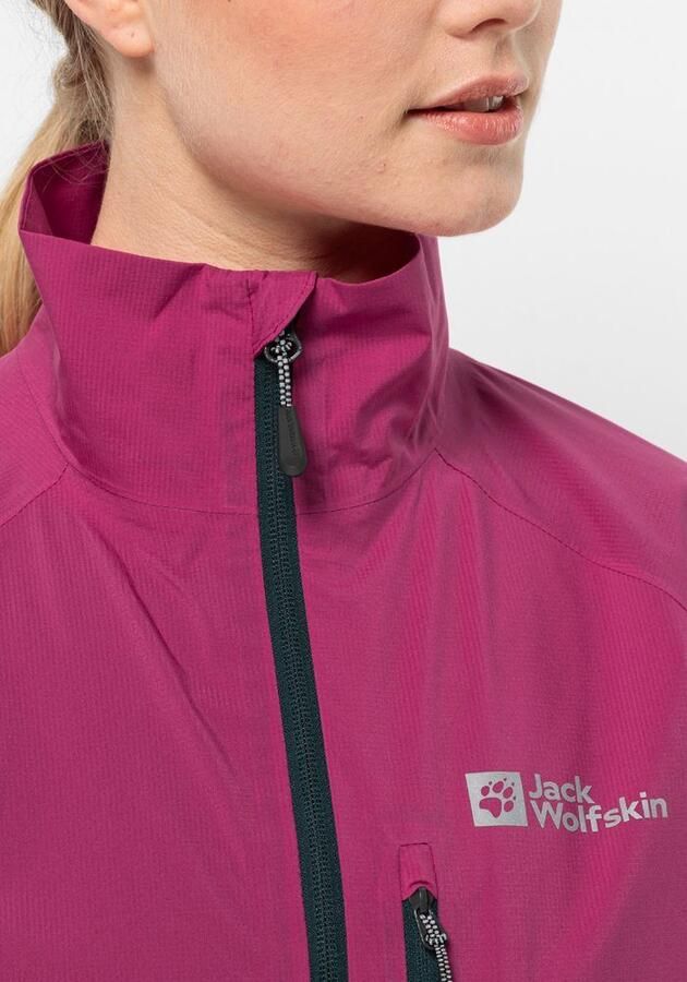 Jack Wolfskin Morobbia 2.5L Jacket Women Fiets-regenjack Dames XXL new magenta new magenta - Foto 2