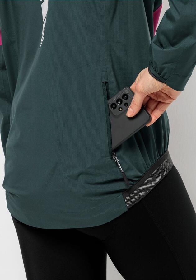 Jack Wolfskin Morobbia 2.5L Jacket Women Fiets-regenjack Dames XXL new magenta new magenta - Foto 4