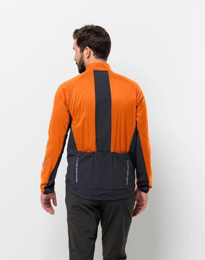 Jack Wolfskin Morobbia Alpha Ins Jacket Men Zeer goed ademend fietsjack Heren XXL blood orange blood orange