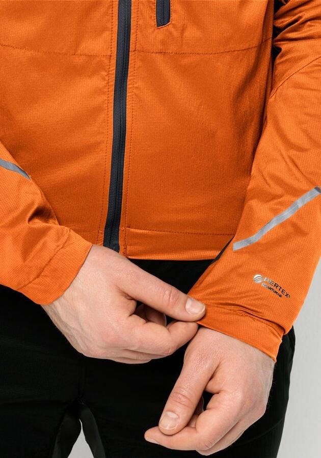 Jack Wolfskin Morobbia Alpha Ins Jacket Men Zeer goed ademend fietsjack Heren XXL blood orange blood orange - Foto 3