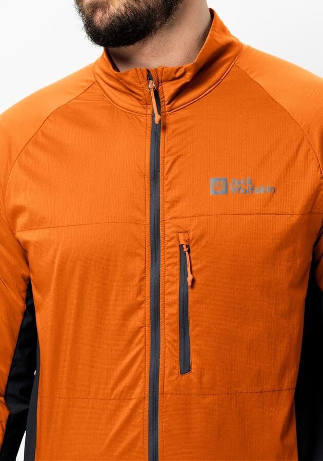 Jack Wolfskin Morobbia Alpha Ins Jacket Men Zeer goed ademend fietsjack Heren XXL blood orange blood orange - Foto 4