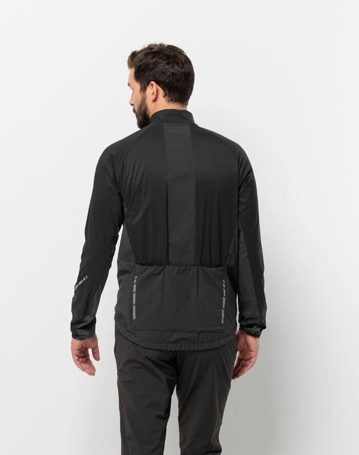 Jack Wolfskin Morobbia Alpha Ins Jacket Men Zeer goed ademend fietsjack Heren XXL black