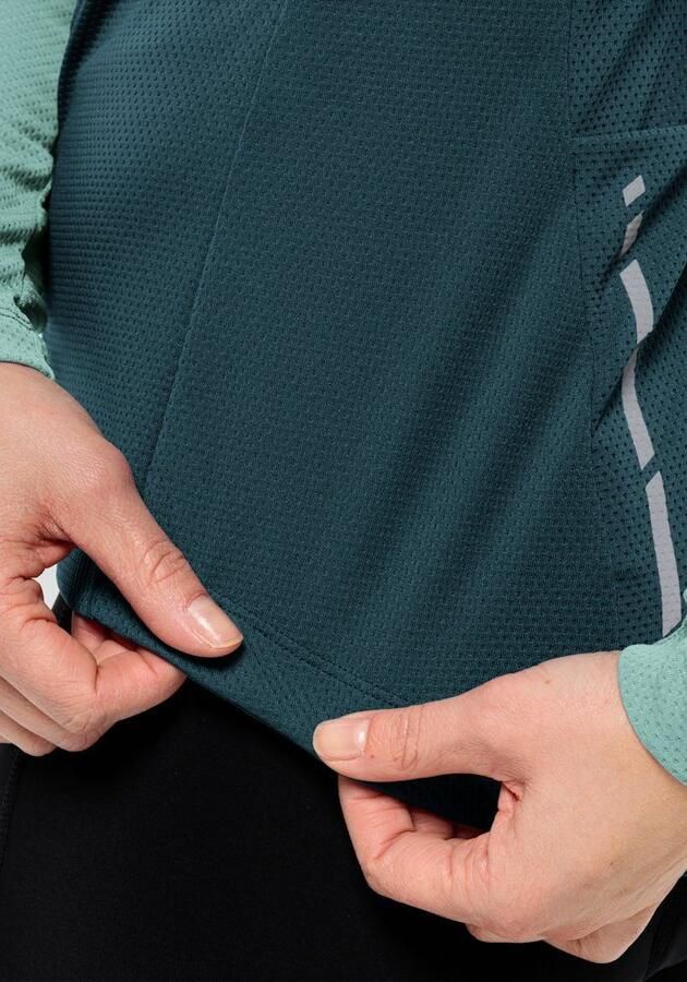 Jack Wolfskin Morobbia FZ L S Women Functioneel fietsjack Dames XXL sea foam sea foam - Foto 5