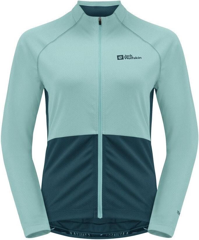 Jack Wolfskin Morobbia FZ L S Women Functioneel fietsjack Dames XXL sea foam sea foam - Foto 6