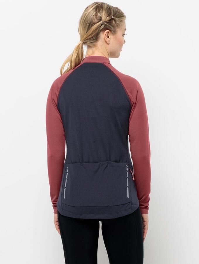 Jack Wolfskin Morobbia FZ L S Women Functioneel fietsjack Dames XXL apple butter apple butter