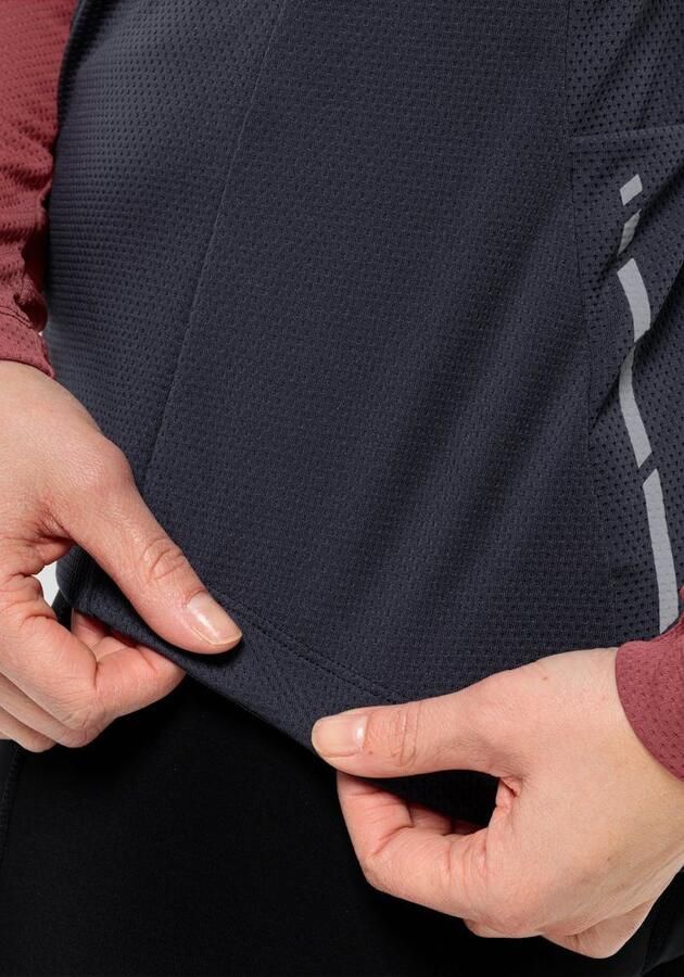 Jack Wolfskin Morobbia FZ L S Women Functioneel fietsjack Dames XXL apple butter apple butter - Foto 6