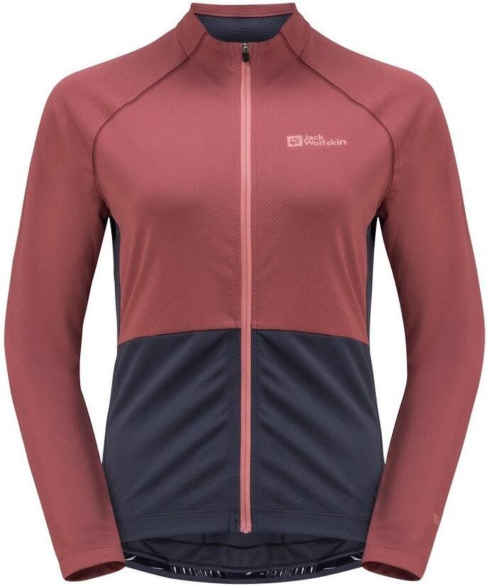 Jack Wolfskin Morobbia FZ L S Women Functioneel fietsjack Dames XXL apple butter apple butter - Foto 2