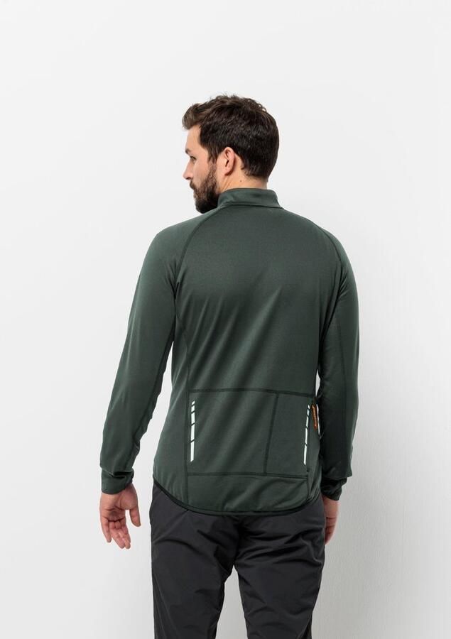 Jack Wolfskin Morobbia FZ Men Fiets-fleecejack Heren XXL black olive black olive