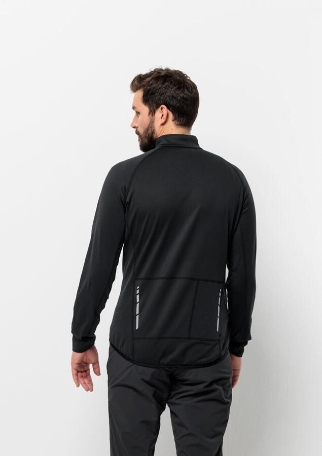 Jack Wolfskin Morobbia FZ Men Fiets-fleecejack Heren XXL black