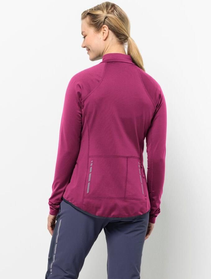 Jack Wolfskin Morobbia FZ Women Fietsjack Dames XXL new magenta new magenta - Foto 1