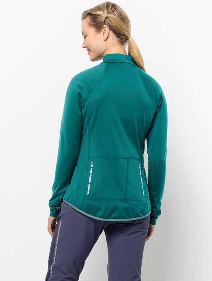 Jack Wolfskin Morobbia FZ Women Fietsjack Dames XXL petrol