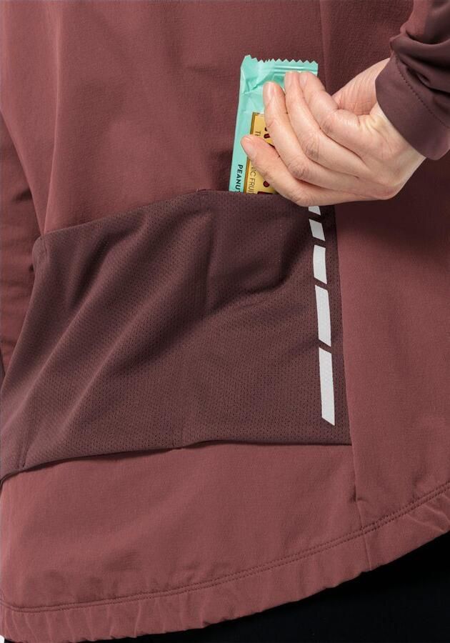 Jack Wolfskin Morobbia Jacket Women Softshell-fietsjack Dames XXL dark maroon dark maroon - Foto 6
