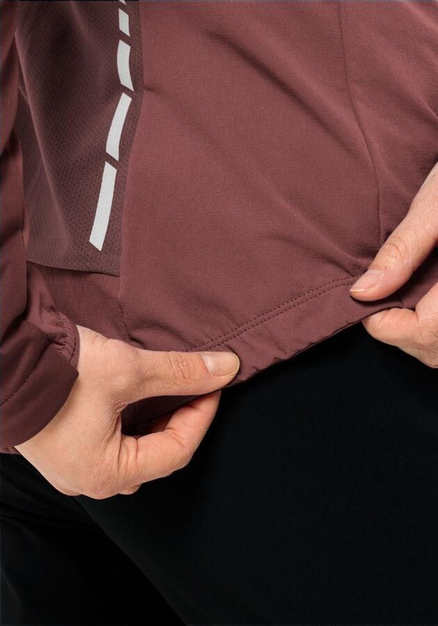 Jack Wolfskin Morobbia Jacket Women Softshell-fietsjack Dames XXL dark maroon dark maroon - Foto 7
