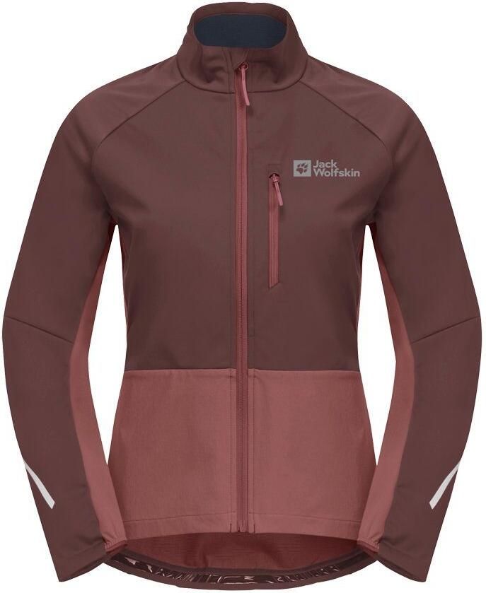 Jack Wolfskin Morobbia Jacket Women Softshell-fietsjack Dames XXL dark maroon dark maroon - Foto 3