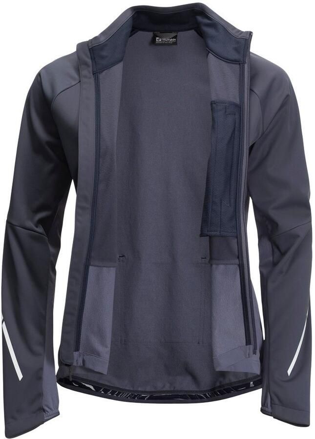 Jack Wolfskin Morobbia Jacket Women Softshell-fietsjack Dames XXL graphite - Foto 2