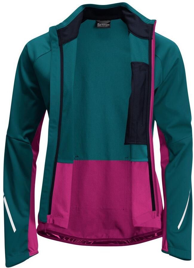 Jack Wolfskin Morobbia Jacket Women Softshell-fietsjack Dames XXL sea green sea green - Foto 3