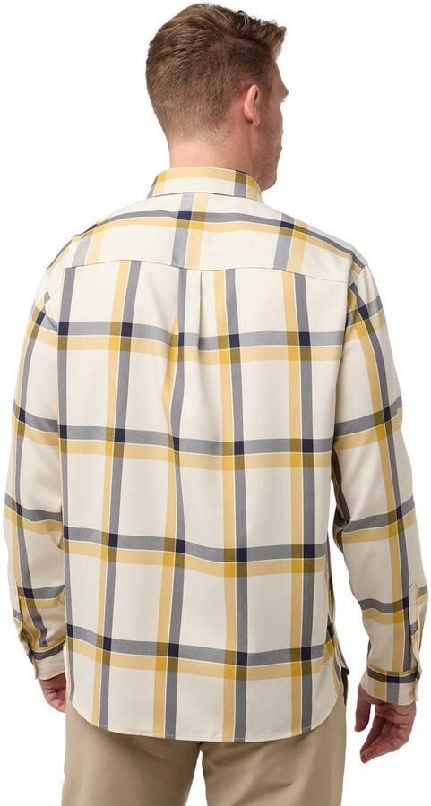 Jack Wolfskin Steinwand Shirt Men Flanellen overhemd Heren XXL panna cotta panna cotta - Foto 4