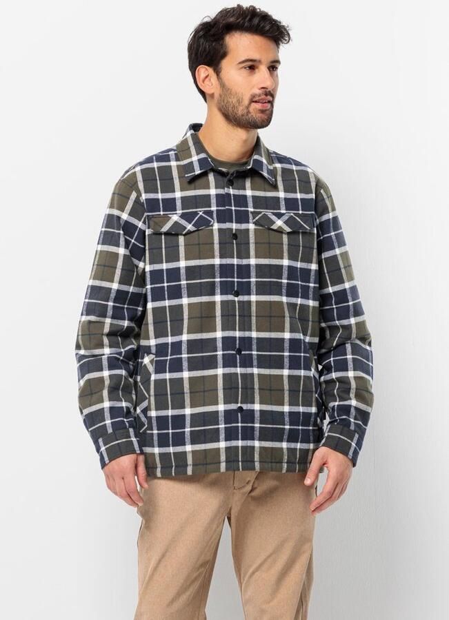 Jack Wolfskin VAN View Shirt Men Flanellen overhemd Heren XXXL night blue 41 night blue 41 - Foto 7