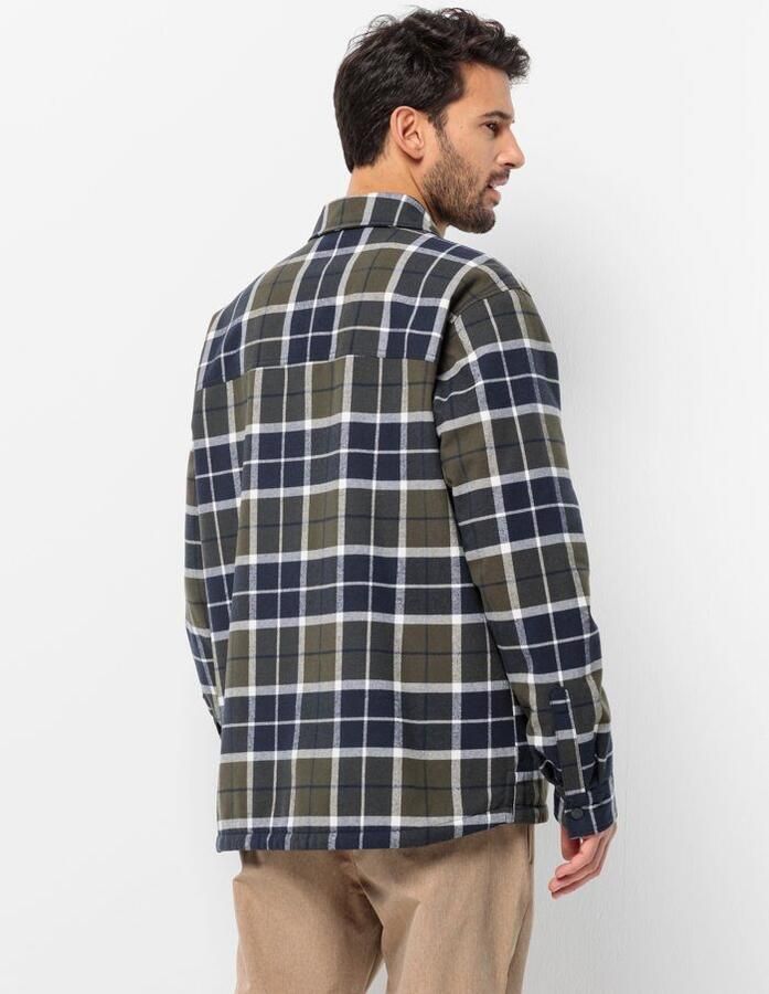 Jack Wolfskin VAN View Shirt Men Flanellen overhemd Heren XXXL night blue 41 night blue 41