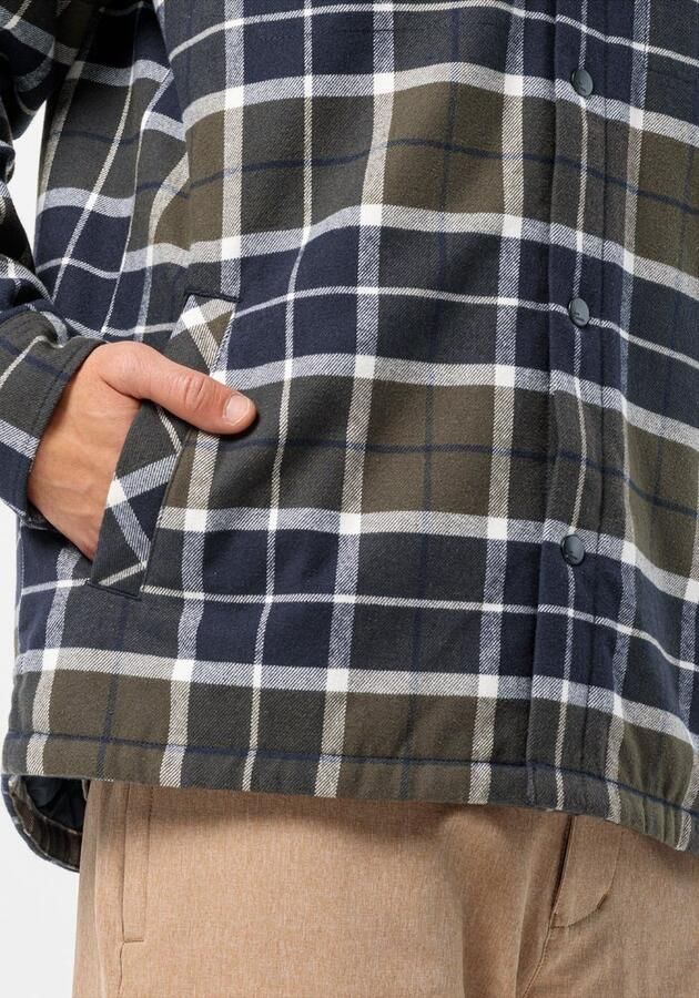 Jack Wolfskin VAN View Shirt Men Flanellen overhemd Heren XXXL night blue 41 night blue 41 - Foto 4