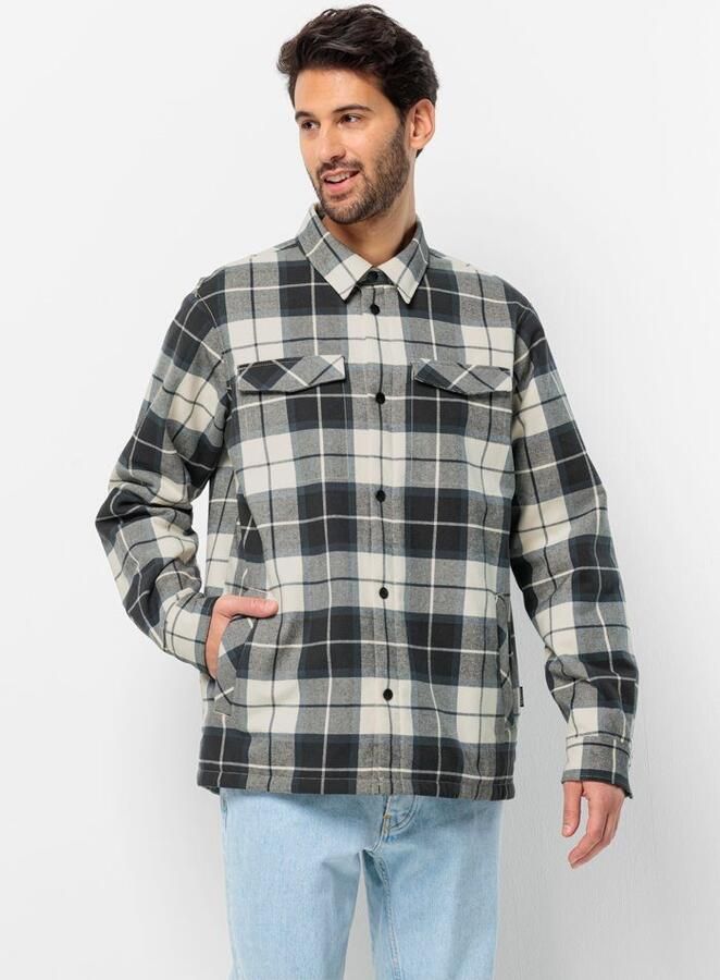 Jack Wolfskin VAN View Shirt Men Flanellen overhemd Heren XXXL cotton white 41 cotton white 41 - Foto 6