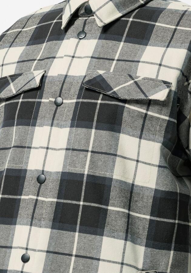 Jack Wolfskin VAN View Shirt Men Flanellen overhemd Heren XXXL cotton white 41 cotton white 41 - Foto 4