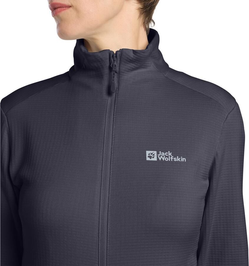 Jack Wolfskin Kolbenberg FZ Women Fleece jack Dames 2XL graphite - Foto 2
