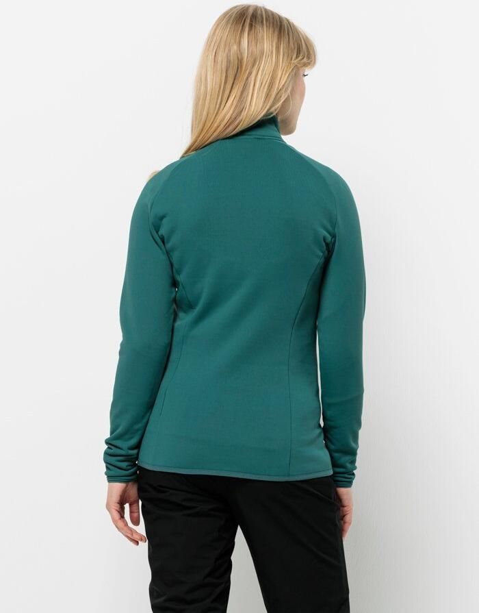 Jack Wolfskin Baiselberg FZ Women Fleece jack Dames XXL petrol