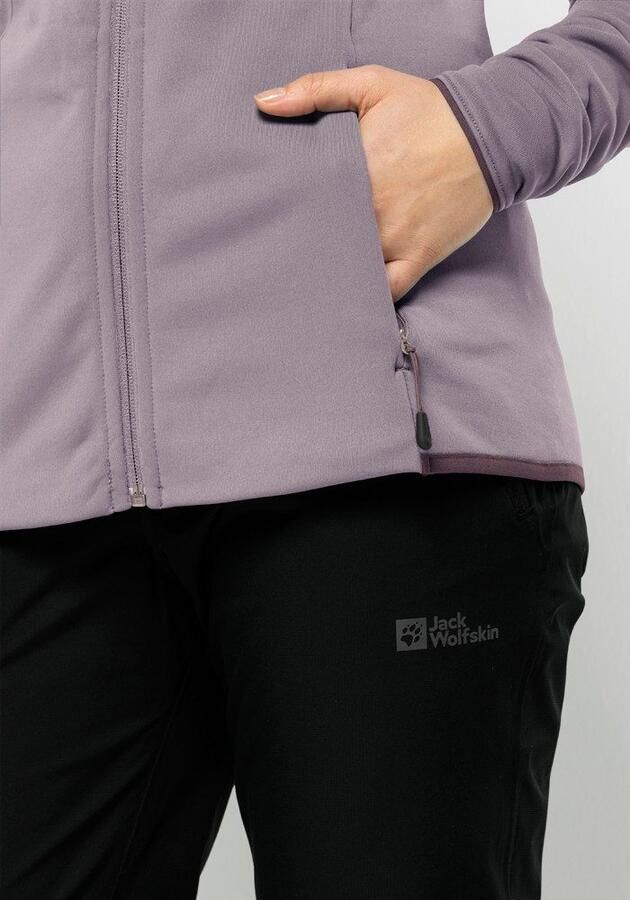 Jack Wolfskin Baiselberg FZ Women Fleece jack Dames XXL wild blossom wild blossom - Foto 3