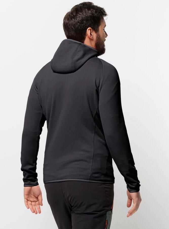 Jack Wolfskin Baiselberg Hooded FZ Men Fleece jack Heren XXXL phantom - Foto 2