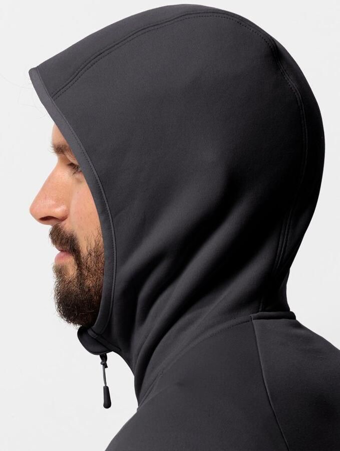 Jack Wolfskin Baiselberg Hooded FZ Men Fleece jack Heren XXXL phantom