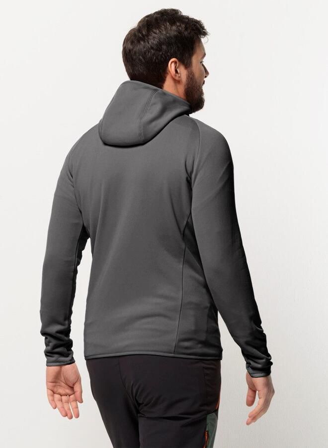 Jack Wolfskin Baiselberg Hooded FZ Men Fleece jack Heren XXXL slate - Foto 2