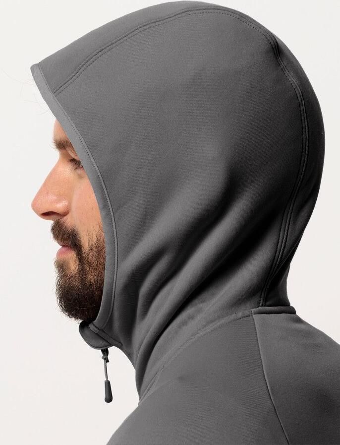 Jack Wolfskin Baiselberg Hooded FZ Men Fleece jack Heren XXXL slate