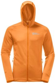 Jack Wolfskin Baiselberg Hooded FZ Men Fleece jack Heren XXXL safflower - Thumbnail 4